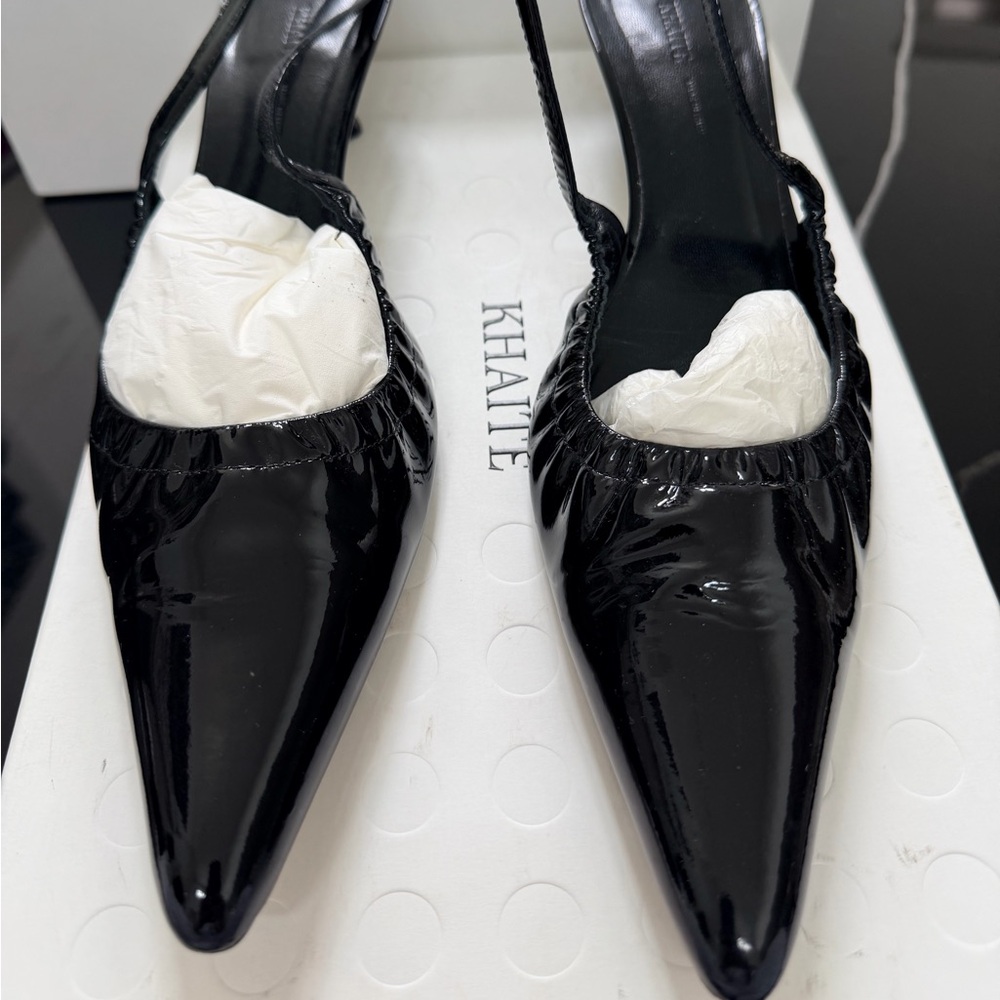 Khaite Black Women's Slingback pumps